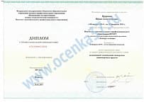 Диплом о профессиональной переподготовке Пророкова Ю. А.